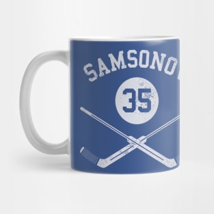 Ilya Samsonov Toronto Goalie Sticks Mug